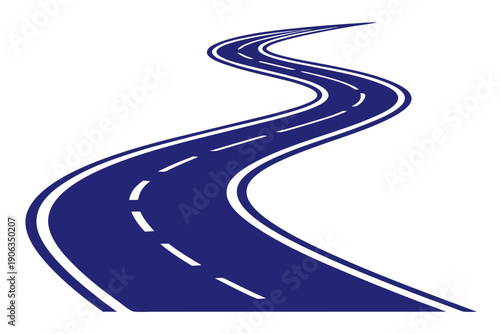 Simple Road Illustration