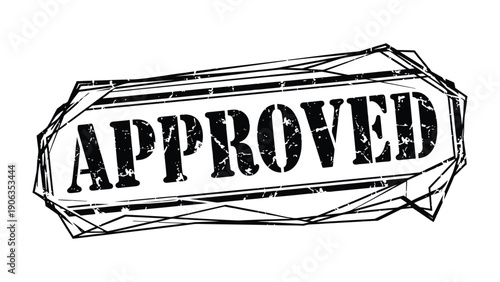 Approval Stamp: A bold stamp declaring Approved conveys authority, validation, and a clear signal of acceptance. The image implies an official sanction, endorsing a decision or process.