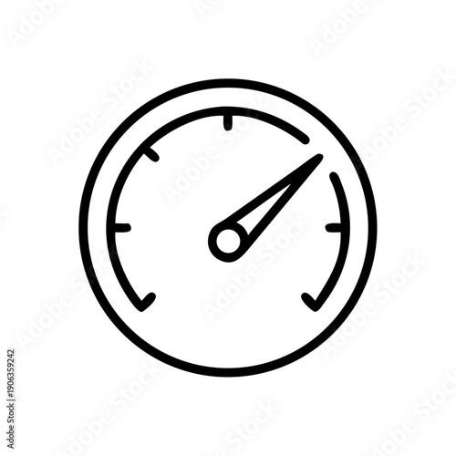 Full Circle Speedometer icon for web and graphic design
