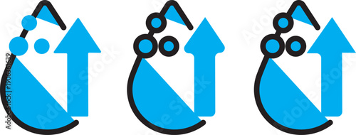 High cholesterol vector icon. editable stroke vector illustration