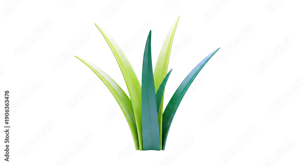 Obraz premium Green Grass Blades