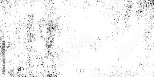 White, black dust overlay distress grungy grain, noise effect paint wall. small particles of debris and dust. crack and scratch dust paint concrete wall. subtle halftone grunge urban texture vector.