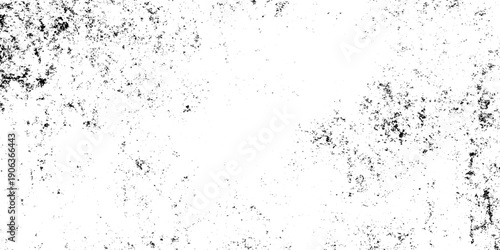 White, black dust overlay distress grungy grain, noise effect paint wall. small particles of debris and dust. crack and scratch dust paint concrete wall. subtle halftone grunge urban texture vector.