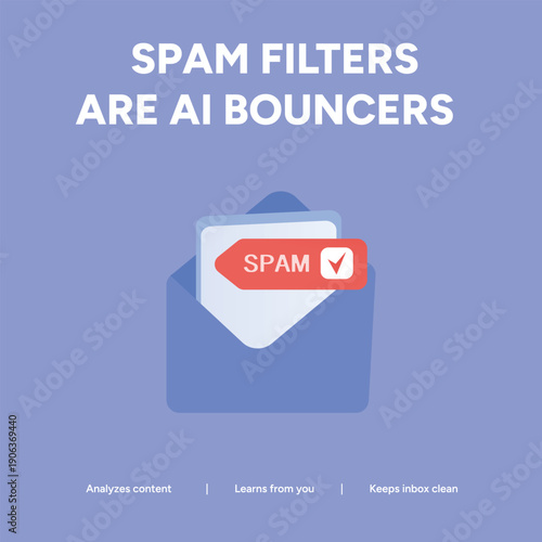 Spam Filters are AI Bouncers: Analyzing Content and Keeping Inboxes Clean