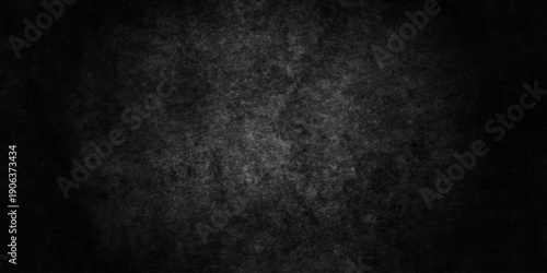 Dark black grunge stone concrete cement wall in retro concept background. dust overlay texture. black paper texture. black background backdrop studio, cement concrete wall texture. blackboard texture.