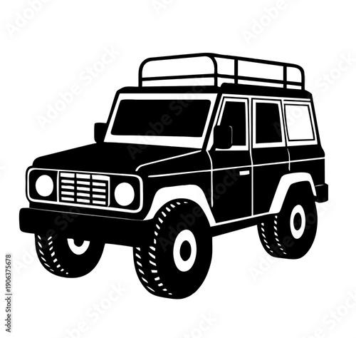 off road vehicle vector
