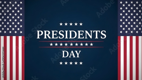 Celebrating presidents' day with patriotic spirit and american pride