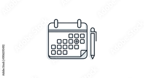 calendar planning scheduling appointment date organization.