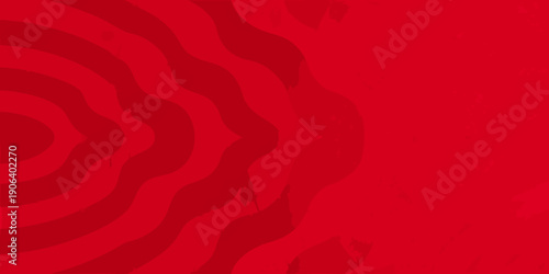 Abstract red background with swirling wave like patterns and gradient shading