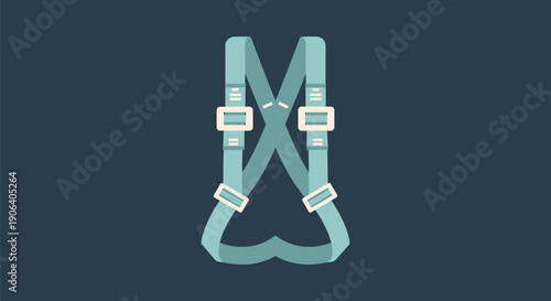 Safety Harness Equipment for Climbing and Protection.