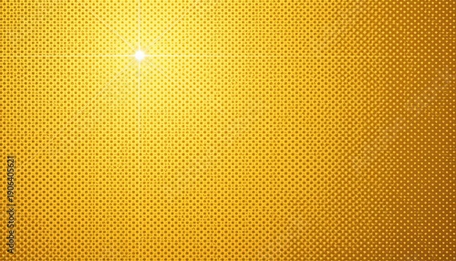 Vibrant Yellow Pop Art Background