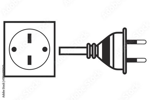 Electrical Outlet And Plug Connection Power Supply Energy Infrastructure