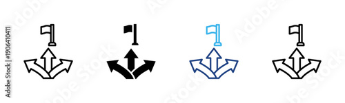 Clear Direction icon set multiple style collection