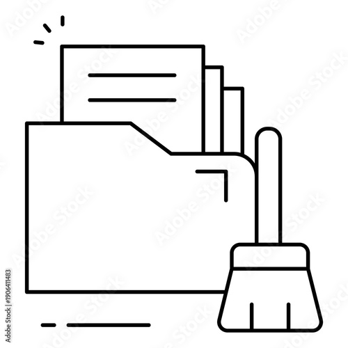 Data Cleaning Icon Symbolizing Reliable Data Preparation And Analysis Readiness