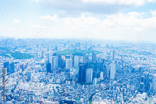 Foto 新宿・空撮写真