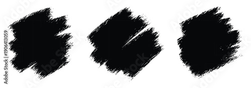 brushstrokes arranged horizontally on white background high quality modern elegant vector illustration for artistic design projects