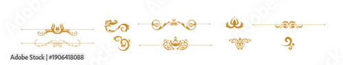 scroll work vector