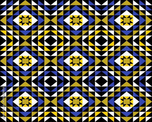 Abstract geometric ethnic pattern design. Aztec fabric carpet mandala ornament ethnic chevron textile decoration wallpaper. 