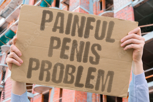 Photography "Painful Penis Problem" Male genitals causing discomfort issues
