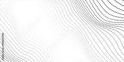 Set of halftone dots gradient pattern. eps 10 illustration.