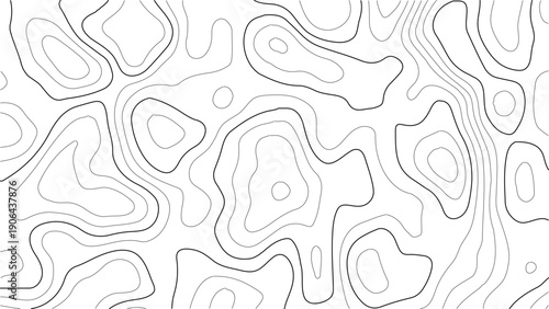 topography line map. Vector geographic contour map background.. Abstract topographic contours map background. Vintage outdoors style.Geographic abstract grid. EPS 10 vector illustration.