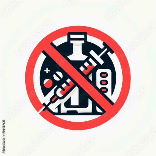 no alcohol sign