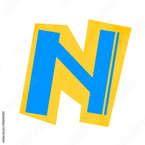 Magazine Alphabet Cutout