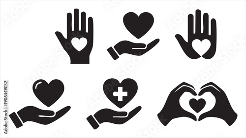 Minimal system gift box icons collection for design, present and celebration elements