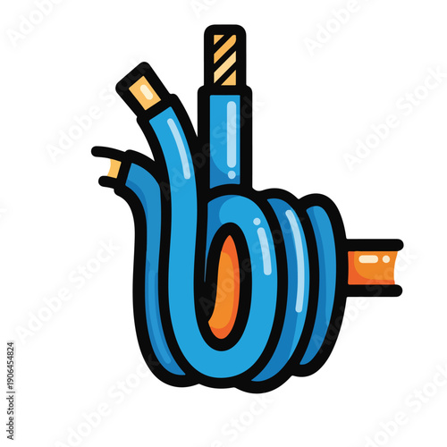 A cartoonish blue hand giving the middle finger