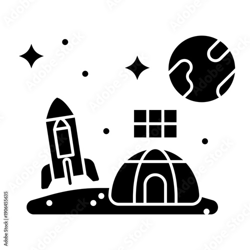Space station icon