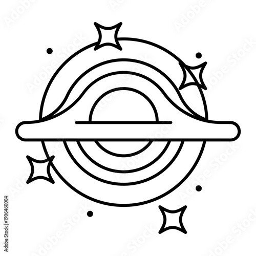 Black hole icon