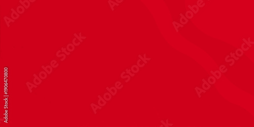 Solid red background with diagonal white lines extending from the top