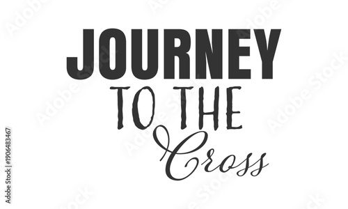 Lent Season Christian Quote Typography for print or use as poster, card, flyer or T Shirt