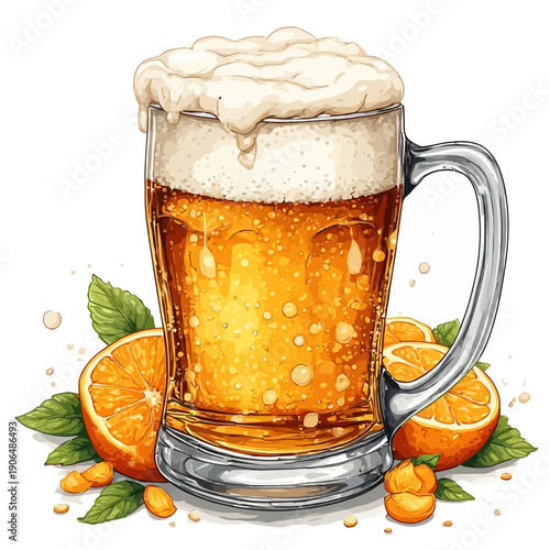 Beer Design Very Cool , EPS format