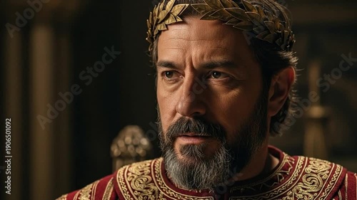 King Herod Portrait Plotting Political Intrigue