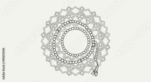 Silver Necklace with Intricate Chain Design.