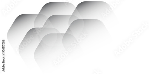 Abstract white and gray color, modern design stripes background with geometric shape. Vector illustration.