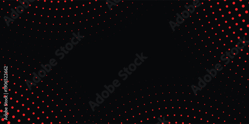 Abstract green gradient halftone dot pattern background for tech