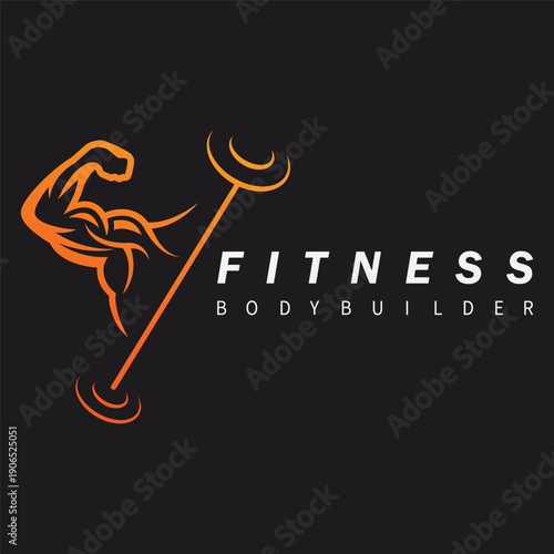 gym or fitness center logo,icon vector element desgn