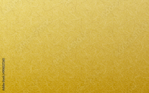 シームレスなゴールド和紙。無地。