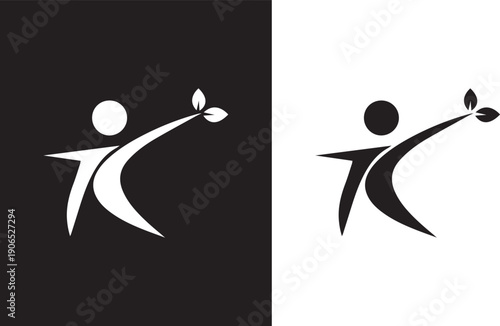 Tableau sur toile TC logo design