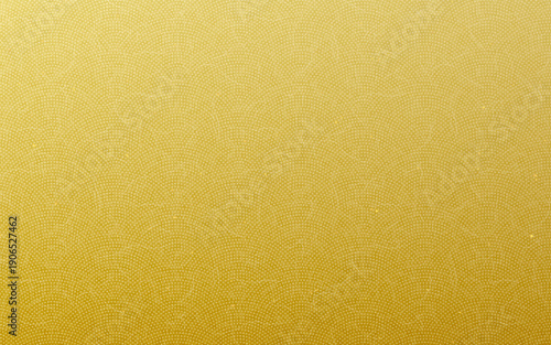 シームレスなゴールド和柄パターン。鮫小紋。