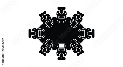 Black takeout containers in various open and closed states isolated vector