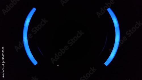 DJ Volume Control Knob with Flashing Blue LED Lights