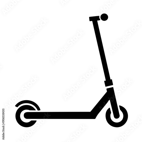 electric scooter illustration vector