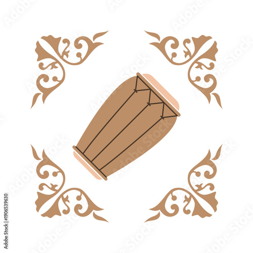 Gamelan traditional Indonesian percussion instrument icon