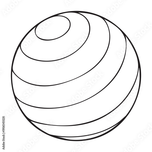 Therapy Ball for Physical Therapy and Rehabilitation – Fitness and Recovery Equipment for Home and Clinic.