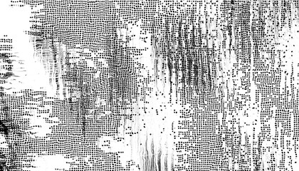 Rough texture. Worn down wallpaper pattern design. Broken plaster grunge damask effect. Distressed overlay texture design. Overlay background illustration.
