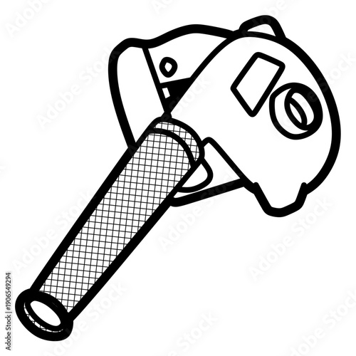 fast fan vector, editable lines