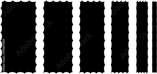 Geometric abstract composition of intersecting circles and rectangles in a minimalist design with a modern, clean aesthetic.